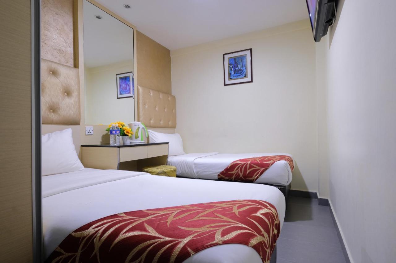 Single Sharing Room And Short Hours Stay At Sandpiper Hotel Singapura Exterior foto